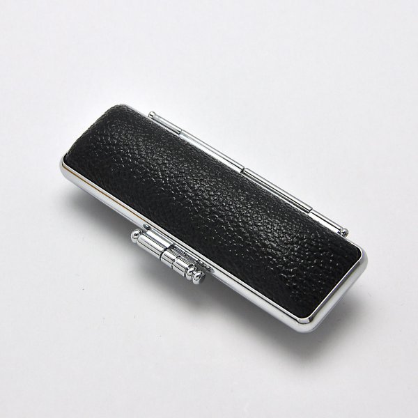 画像2: もみ皮ケース(黒) 丸天丸18ミリ用 (2)