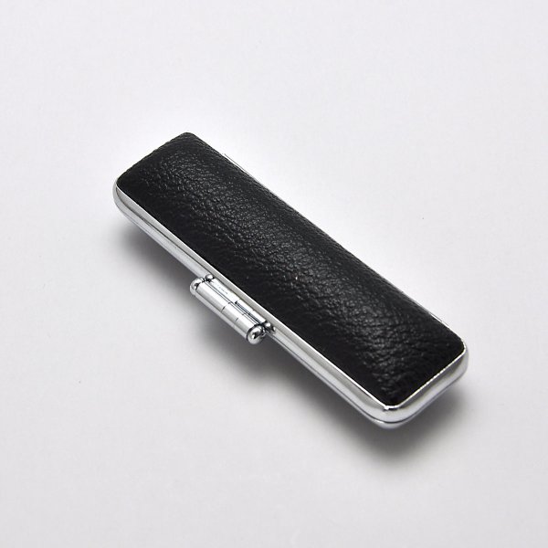 画像2: もみ皮ケース(黒) 丸寸胴13.5ミリ/15ミリ用 (2)