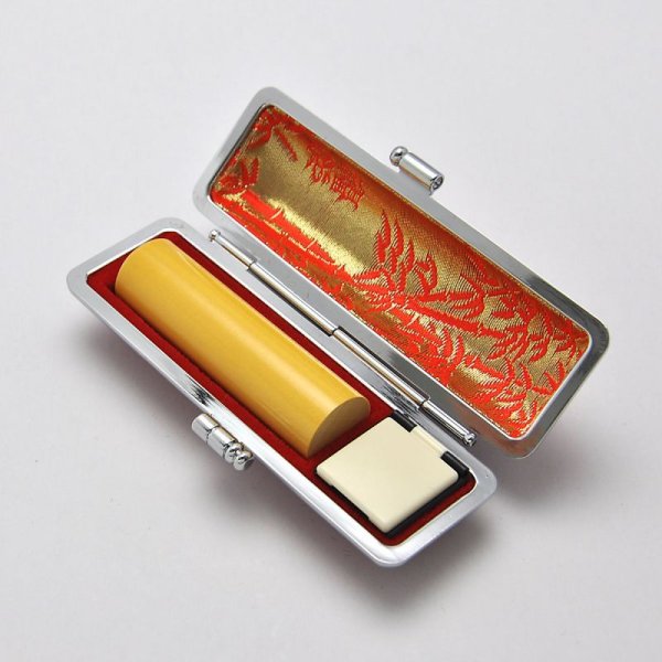 画像3: もみ皮ケース(赤) 丸寸胴16.5ミリ/18ミリ用 (3)