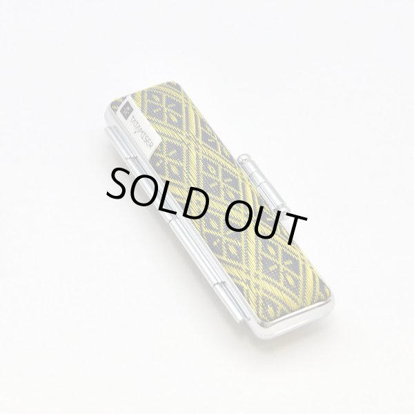 画像3: 畳縁(たたみべり) の印鑑ケース10.5/12mm用(なりひら　瑠璃) (3)